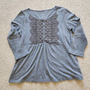 Girls Long Sleeve Shirt – PS by Aeropostale – Size 8/10